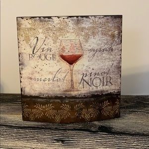 Wine Sign Home decor